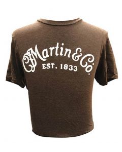 Martin SPA T-shirt CFM Logo heather brown - size 3XL