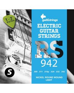 Galli string set electric, nickel roundwound, light, 009-011-016-024-032-042