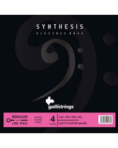 Galli Synthesis string set electric bass, nickel and steel double winding, light custom, 040-060-085-105
