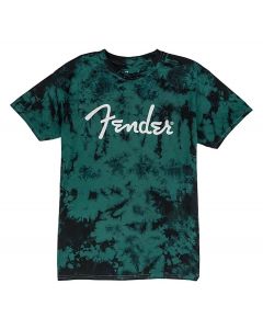 Fender Clothing T-Shirts tie-dye logo t-shirt, blue, XXL