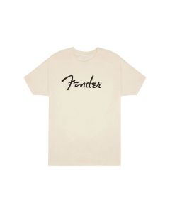 Fender Clothing T-Shirts spaghetti logo t-shirt, olympic white, L