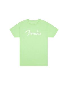 Fender Clothing T-Shirts spaghetti logo t-shirt, surf green, M