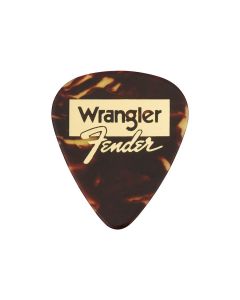 Fender Wrangler  picks, 351 shape, tortoiseshell, 8-pack