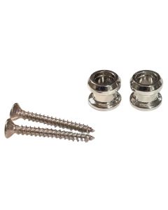 Allparts AP-0682-001 Strap Lock Buttons nickel