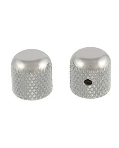 Allparts MK 0110-010 Dome Knob(2) chrom 