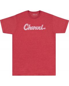 Charvel® Toothpaste Logo Tee htr red XL