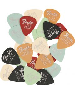 Fender® Dura-Tone 351 Picks (24 Mix) 