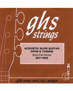 GHS 1600 Ac. Slide String Pure Nickel