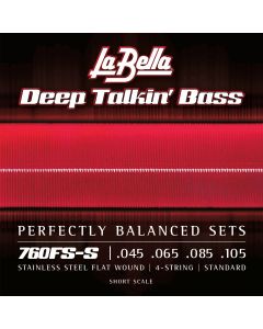 La Bella Bass 760FS-S Flat Short 045/105
