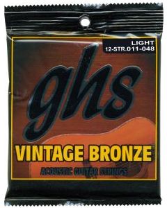 GHS VN-12L Vintage Bronce  011/048 12 strings