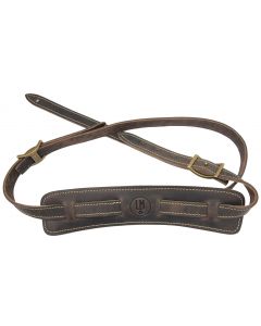 LM Vintage Rustic Leather Guitar Strap