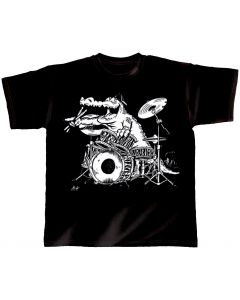 T-Shirt black Kroko Power S