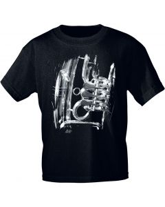 T-Shirt black Tenorhorn L 