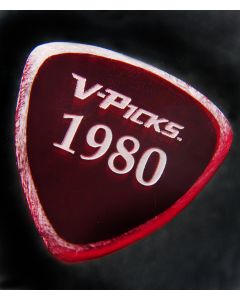 V-Pick 1980 Guitar&Mandolin Pick rubyred