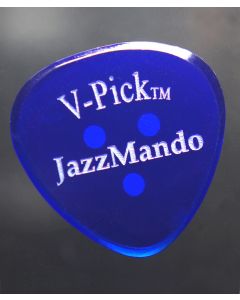 V-Pick Jazz Mando II Pick sapphire blue 