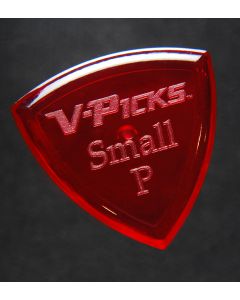 V-Pick Small Pointed Pick ruby red 