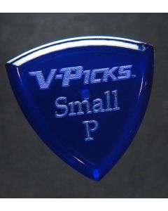 V-Pick Small Pointed Pick sapphire blue 