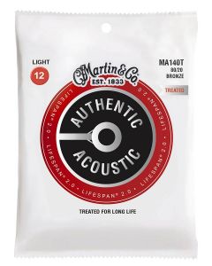 Martin Authentic Acoustic Lifespan 2 string set 80/20 bronze