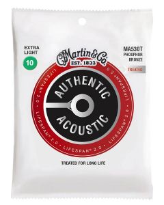 Martin Authentic Acoustic Lifespan 2 string set phosphor bronze
