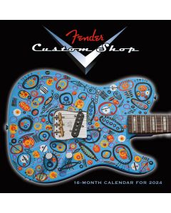 Fender Custom Shop Series 2024 Guitar Calendar