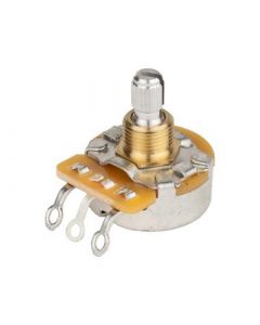 CTS 250K vintage audio taper potentiometer, short bushing .250", 3/8" diam., dished back