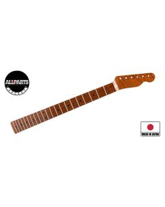 Allparts Vintage Spec replacement neck for Telecaster, AAA+ roasted flamed maple, soft V shape, nitro finish (Selected Limited Edition)