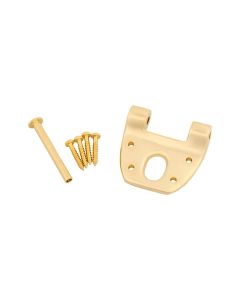 Bigsby extra short hinge with pin and screws, gold plated