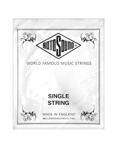 Rotosound Tru Bass 88 .115 string for electric bass, black nylon flatwound, long scale