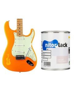 NitorLACK nitrocellulose paint orange capri - 500ml can