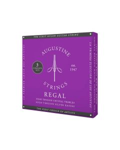 Augustine Regal Blue string set classic, high tension trebles & high tension basses - 3 PACK