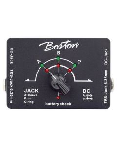 Boston cable tester for 6.3mm jack TRS and DC cables