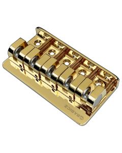 Babicz FCH-5 Bass Bridge - Z-Series 5-Hole Mount - Gold