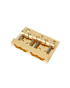 Sadowsky Parts - MetroLine Quick Release Bridge, 19 mm, 4-String - Gold