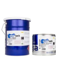 NitorLACK NitorPOL poyurethane primer, clear - 5L can + 2,5L hardener