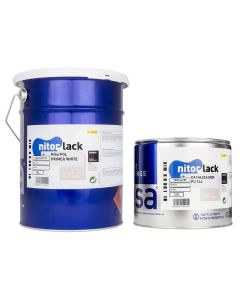 NitorLACK NitorPOL poyurethane primer, white - 5L can + 2,5L hardener