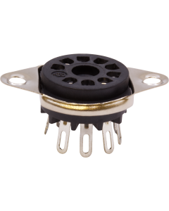 Belton Socket 9 Pin, Chassis, Zwart