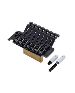 Gotoh locking tremolo for 7-string guitar, pitch 10,8 mm, 33mm steel block, steel saddles, black