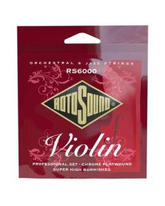 Rotosound Orchestral & Jazz string set violin 4/4 chrome flatwound