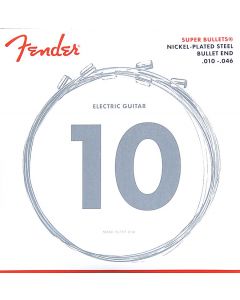 Fender Super Bullets string set electric nickel roundwound regular 010-013-017-026-036-046 