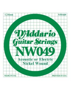 D'Addario XL Nickel Round Wound .049 snaar
