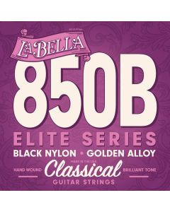 LaBella Concert snarenset klassiek, black nylon trebles, gold basses, 028-032-040-029-034-041