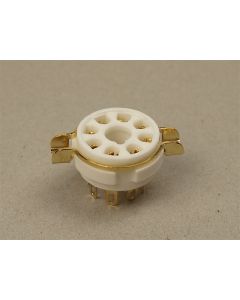 Socket 8 pin Keramiek Gold Chassis