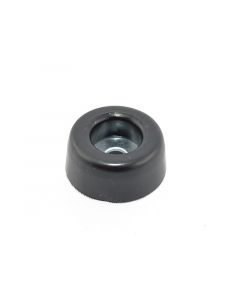 Rubber foot with steel insert 25 x 11 mm