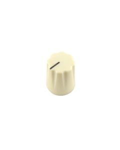 Knob Fluted Miniatur, cream