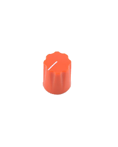 Knob Fluted Miniatur, orange